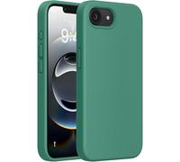Miracase for iPhone 16e Case, [Anti-Slip and Lightweight] [Silky-Soft Touch] [Full-body Drop Protection] Silicone Shockproof Cover with Anti-Scratch Lining for 16e Phone Case, 6.1'' (Acacia Green)