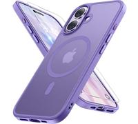 miracase for iPhone 17 Case with MagSafe & 9H+Screen Protector, Lavender