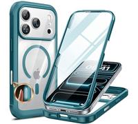Miracase For iPhone 17 Pro Max Case, Full Body With Glass Screen Protector