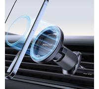 Miracase For Magsafe Car Mount, Improved Metal Double Hooks, [20 x N52 Magnet] Mobile Phone Holder Car Magnet for Ventilation, Compatible with MagSafe Case & iPhone 17 Pro Max, Air, 16, 15, 14, 13 etc