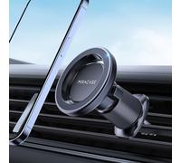 Miracase Magnetic Car Phone Holder for Air Vent, 360° Rotatable Magsafe Phone Holder for Cars, [Durable Hook Clip & Super-strong Magnetic Attraction] Fit for iPhone 17 Pro Max Air 16 15 14 13 12