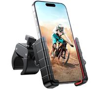 Miracase Universal Bicycle Mobile Phone Holder, Anti-Vibration: Mobile Phone Holder Bicycle Handlebar for MTB/Mountain Bike/Ebike, Compatible with iPhone 16/15/14/13/12Pro Max and Samsung Galaxy S25