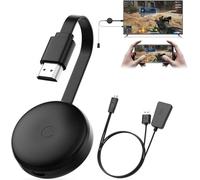 Miracast Wireless HDMI Dongle Adapter, Screen Mirroring Receiver for iOS/Android/Windows/MacOS/Laptop/Tablet to TV/Monitor/Projector, HDMI Extender Supports AirPlay, Miracast, DLNA
