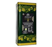 MIRACCO 100% Italian Organic Calabrian Extra Virgin Olive Oil, Cold Pressed, 5 Litre Can