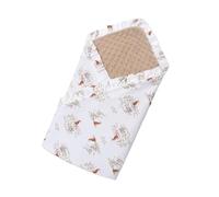 Miracle Baby Baby Wrap Blanket for Pram Buggy Pushchair Car Seat and Stroller,Cotton Blanket Swaddle Suitable for All-Season, 90x90cm,Doubl sided