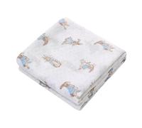 Miracle Baby Bamboo Newborn Baby Blanket Wrap,Large Swaddle Cloths for Baby Boys and Girls, 120cm x 120cm Blanket Burp Cloths,Essential Items for Baby Shower