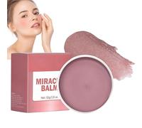 Miracle Balm Glow Skin Tinted Creamy,Multi Glow Balm,Blush for Cheeks,Blendable Colour Multi-purpose Hydrating Tint for Lips,Face,Cream Blush,Pink Blusher,Cream Contour Pale/tte for Women(#1Natural)