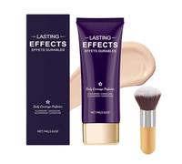 Miracle De Paris Body Coverage Perfector, All over Complexion Perfector, Body Concealer & Foundation with Brush, 24h Sweat-Proof, No Transfer Formula (Ivory)