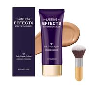 Miracle De Paris Body Coverage Perfector, All over Complexion Perfector, Body Concealer & Foundation with Brush, 24h Sweat-Proof, No Transfer Formula (Natural)