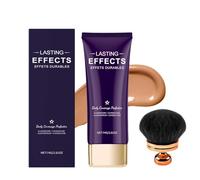 Miracle De Paris Body Coverage Perfector, Miracle De Paris Leg Makeup, Body Coverage Perfector for Legs with Brush, Tattoo Full Concealer for Blemish Waterproof Sweat-Proof Last for Days (Tan)