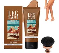 Miracle De Paris Body Coverage Perfector Waterproof, Miracle De Paris Leg Makeup, Tattoo Cover Up Cream, All Over Complexion Perfector With Extra Large Body Makeup Brush, 48H Long Lasting Wear (#03)