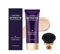 Miracle De Paris Body Coverage Perfector with Extra Large Body Makeup Brush, Miracle De Paris Leg Makeup, Tattoo Full Concealer for Blemish Waterproof Sweat-Proof Last for Days (Ivory)