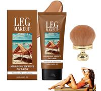 Miracle De Paris Leg Makeup, Miracle De Paris Body Coverage Perfector, All over Complexion Perfector for Legs with Brush, Tattoo Full Concealer for Blemish Waterproof Sweat-Proof Last for Days (#3)