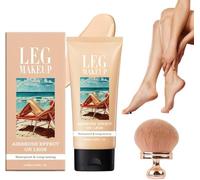 Miracle De Paris Leg Makeup, Miracle De Paris Body Coverage Perfector, Tattoo Cover Up Cream, Waterproof Long-Lasting Sweat-Proof All Over Complexion Perfector, for Tattoos,Scars,Blemishes (1#)