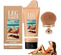 Miracle De Paris Leg Makeup, Miracle De Paris Body Coverage Perfector with Brush, Waterproof Body Coverage Perfector, All over Complexion Perfector for Legs, All Skin Tones (#2)