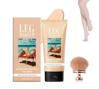 Miracle De Paris Leg Makeup, Miracle De Paris Body Coverage Perfector with Large Brush, Perfect Legs Skin Miracle, All Over Complexion Perfector, All Skin Tones (#1)