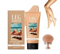 Miracle De Paris Leg Makeup, Miracle De Paris Body Coverage Perfector with Large Brush, Perfect Legs Skin Miracle, All Over Complexion Perfector, All Skin Tones (#2)