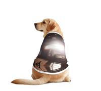 Miracle Dome Halo Dog Shirt Vest Dog Clothes- Breathable Cooling for Big Dogs, Sun Protection Comfort Wear for Golden Retriever, Husky, Alaska Outdoor Activities X-Large