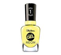 Miracle Gel Neon - 055 Lemon Chillo by Sally Hansen for Women - 0.5 oz Nail Polish