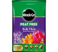 Miracle-Gro 119785 Premium Bulb Fibre Compost, PEAT FREE, 20 Litre