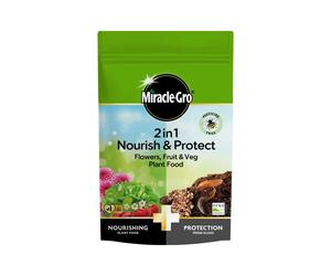 Miracle-Gro 121048 Nourish and Protect Flowers, Fruit and Veg Plant Food, 2kg
