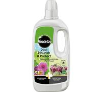 Miracle-Gro 121094 2 in 1 Nourish and Protect Seaweed Concentrate Plant Food, 800ml