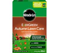 Miracle-Gro 121195 Autumn Lawn Care, Lawn Food & Moss Control, 80 m2, Natural