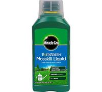 Miracle-Gro 2 x Mosskill Liquid Concentrate - 66 sq m Coverage, Lawn Food and Moss Control, Fast-Acting, Results in 3 Days
