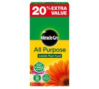 Miracle Gro All Purpose Soluble Plant Food 1kg + 20% Extra Free
