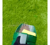 Miracle-Gro Compact Lawn Spreader - for Seeding and Feeding Your Luscious Lawn, Green
