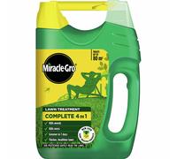 Miracle-Gro Complete 4 in 1 Lawn Food, 80 m² handheld spreader, Lawn Food, Weed & Moss Control