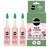 Miracle-Gro Drip And Feed Orchid Pack 3 Easy Use Liquid Plant Food For Healthy Growth Vibrant Blooms And Root Strength