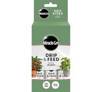 Miracle-Gro Drip & Feed All Purpose Plant Food - Pack of 3 | Ready-to-Use Slow Release Nutrient Feed | No Mixing, No Mess | Ideal for Houseplants, Pots, Hanging Baskets & Containers