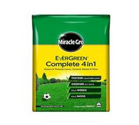 Miracle Gro Evergreen Complete 4 In 1 Granular Lawn Treatment Weed Killer Moss Control And Fertiliser 360M2 Pack