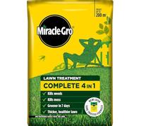 Miracle-Gro Evergreen Complete 4 in 1 Lawn Care 80m² / 200m² / 360m² / 400m² | Feeds Grass, Kills Weeds & Moss, Improves Lawn Health | Multi-Purpose Granular Treatment (200m2)