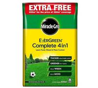 Miracle Gro Evergreen Complete 4 In 1 Lawn Feed Weed And Moss Killer Fertiliser For Thick Green Lawn 400M2