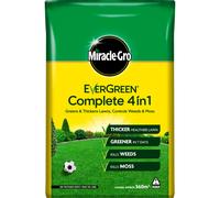 Miracle-Gro Evergreen Complete 4 in 1 Lawn Food - 360 m2, 12.6 kg, Lawn Food, Weed & Moss Control