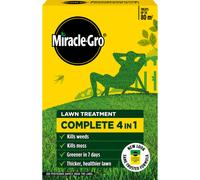 Miracle-Gro EverGreen Complete 4-in-1, Lawn Food, Weed & Moss Control, 80 m2, Yellow