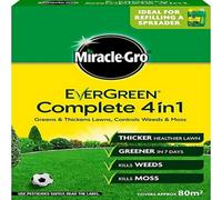 Miracle Gro Evergreen Complete 4 In 1 Lawn Treatment For Moss Weed And Feed With Fertiliser 80M2 Coverage