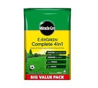 Miracle-Gro Evergreen Complete Lawn Feed Weed Moss Killer 4In1 360M2 12.6Kg Bag