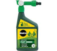 Miracle-Gro Evergreen Fast Green Spray & Feed 1L | Ready-to-Use Lawn Feed for a Greener Lawn in 24 Hours | Liquid Lawn Food for Fast Results | Easy Spray Application