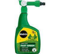 Miracle-Gro EverGreen Fast Green Spray & Feed, Liquid Lawn Food, 1 Litre
