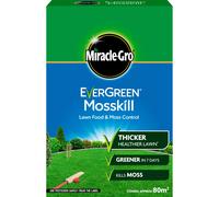 Miracle-Gro EverGreen Mosskill Lawn Food and Moss Control, 2.8kg, 80 m2, Brown