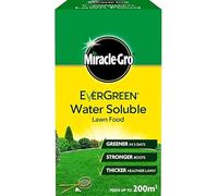 Miracle Gro Evergreen Water Soluble Lawn Food - Evergreen Water Soluble Lawn Food 1kg with a Thank You Sticker