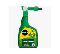 Miracle-Gro Fast Green Liquid Concentrate 1L - Quick Action Lawn Fertiliser for Thicker, Greener Grass - Easy Feed Formula for Strong, Healthy Lawns