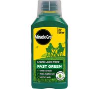 Miracle-Gro Fast Green Lawn Food Concentrated Liquid, 1 litre concentrate, 100 m² coverage