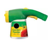 Miracle Gro Feeder Hose-End Garden Fertiliser Sprayer for Soluble Plant Food, Multiple Spray Patterns, Feed and Water in One Step Ideal for Lawns, Vegetables, Flowers, Shrubs Green - 1 Pack