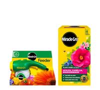 Miracle Gro Feeder Unit and Soluble Plant Food 1kg for Acid Loving Plants