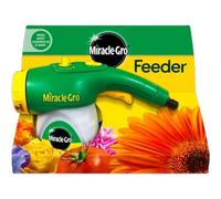 MiracleGro Hose-End Feeder with Soluble Plant Food - Easy Garden Feeding for Flowers, Vegetables, Pots, Beds, Borders & Lawns - Feeds Through Roots & Leaves, Use Every 2 Weeks