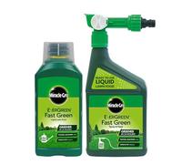 Miracle-Gro Liquid Lawn Feed - 1L Fast Green Concentrate & Ready-to-Use Spray Fertiliser with Topline Card